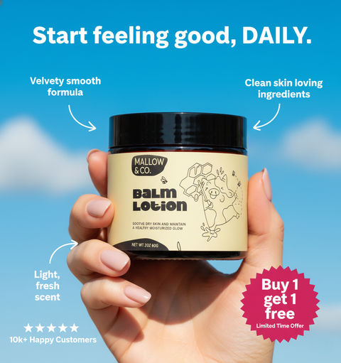 Mallow Balm – 100% Natural Tallow Balm Lotion